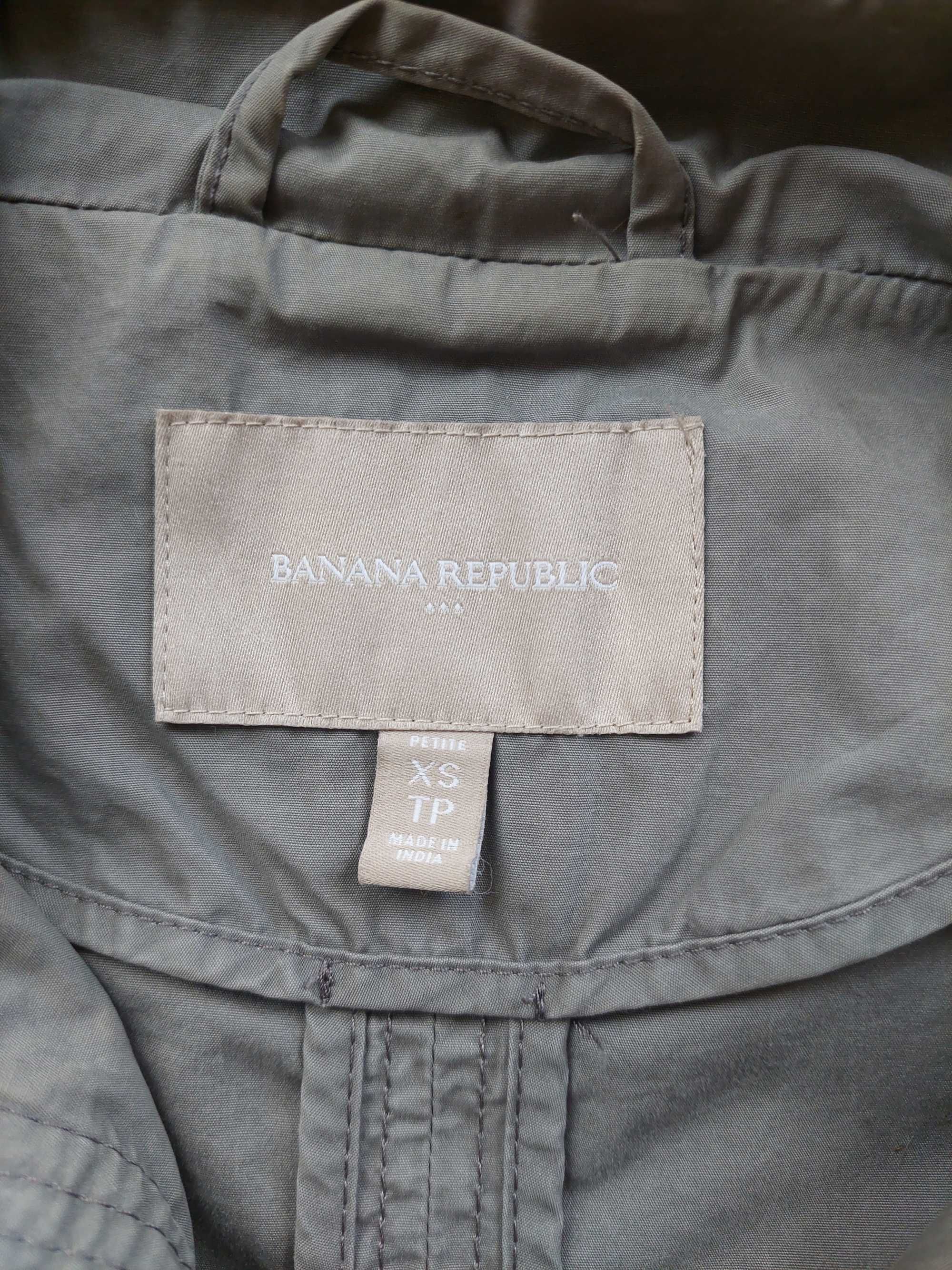 Kurtka damska, marki Banana Republic, 100% bawełna, rozmiar XS
