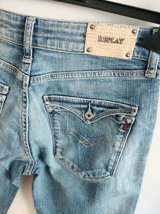 Damskie jeansy Replay Julicks Slim Fit W25 L30