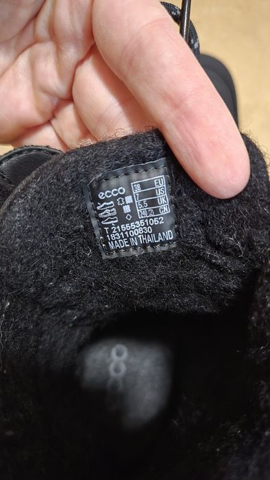 Зима ecco 38 черевички