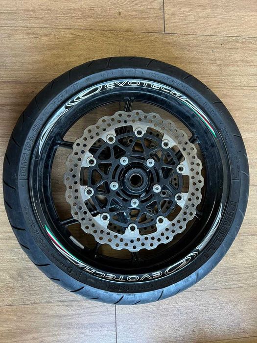 JANTE DIANTEIRA COMPLETA KAWASAKY ZX 10 R 2 0 0 8-2 0 1 0