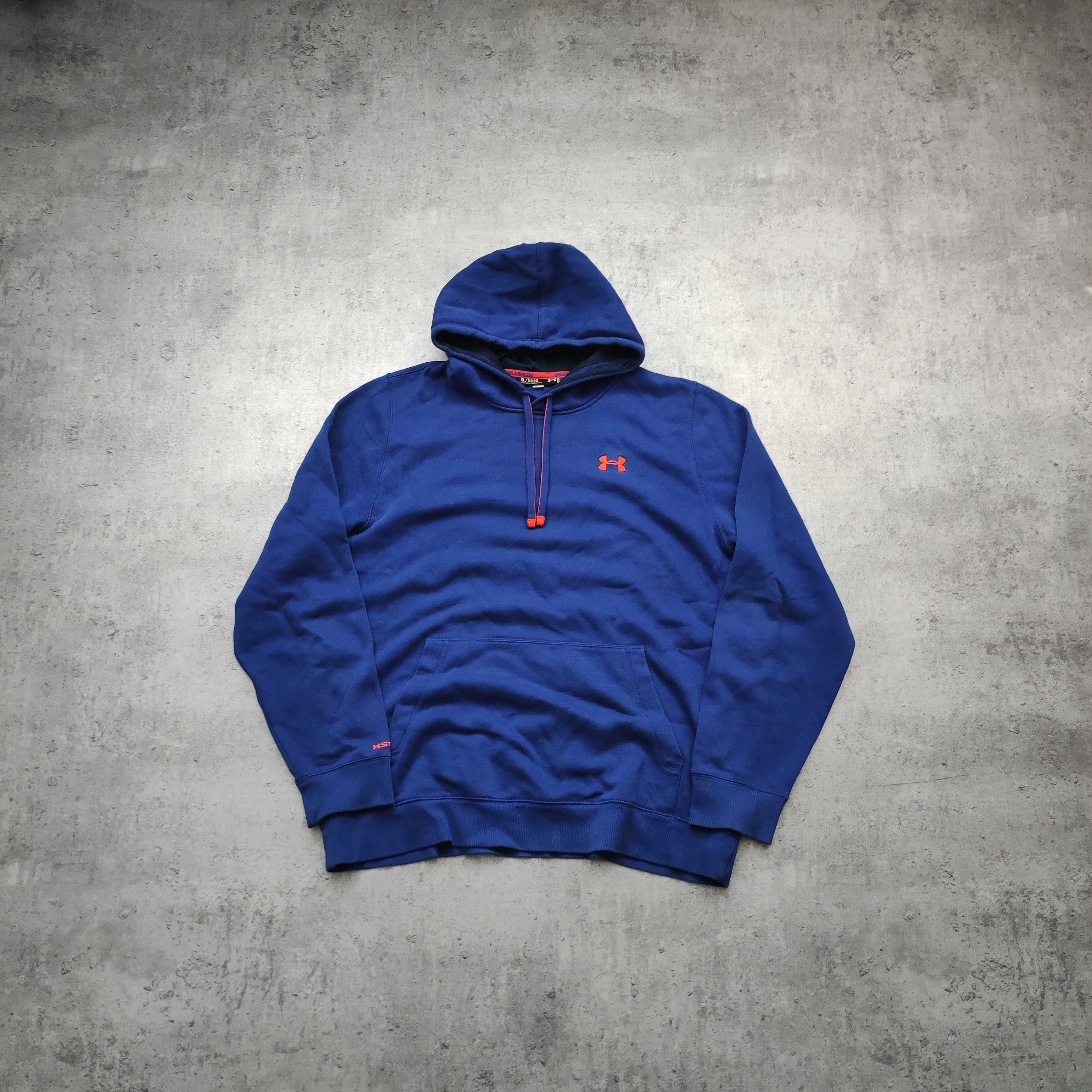 MĘSKA Bluza PREMIUM Hoodie z Kapturem Sportowa Bawełna Under Armour