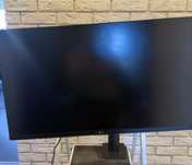 Monitor LG 32UN880 Ergo 4K – uszkodzona matryca, części, akcesoria