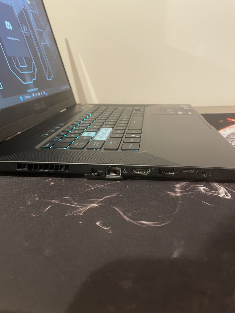Laptop gamingowy Asus Tuf Dash F15 I7 RTX3060 24GB 1TB zamiana ps5
