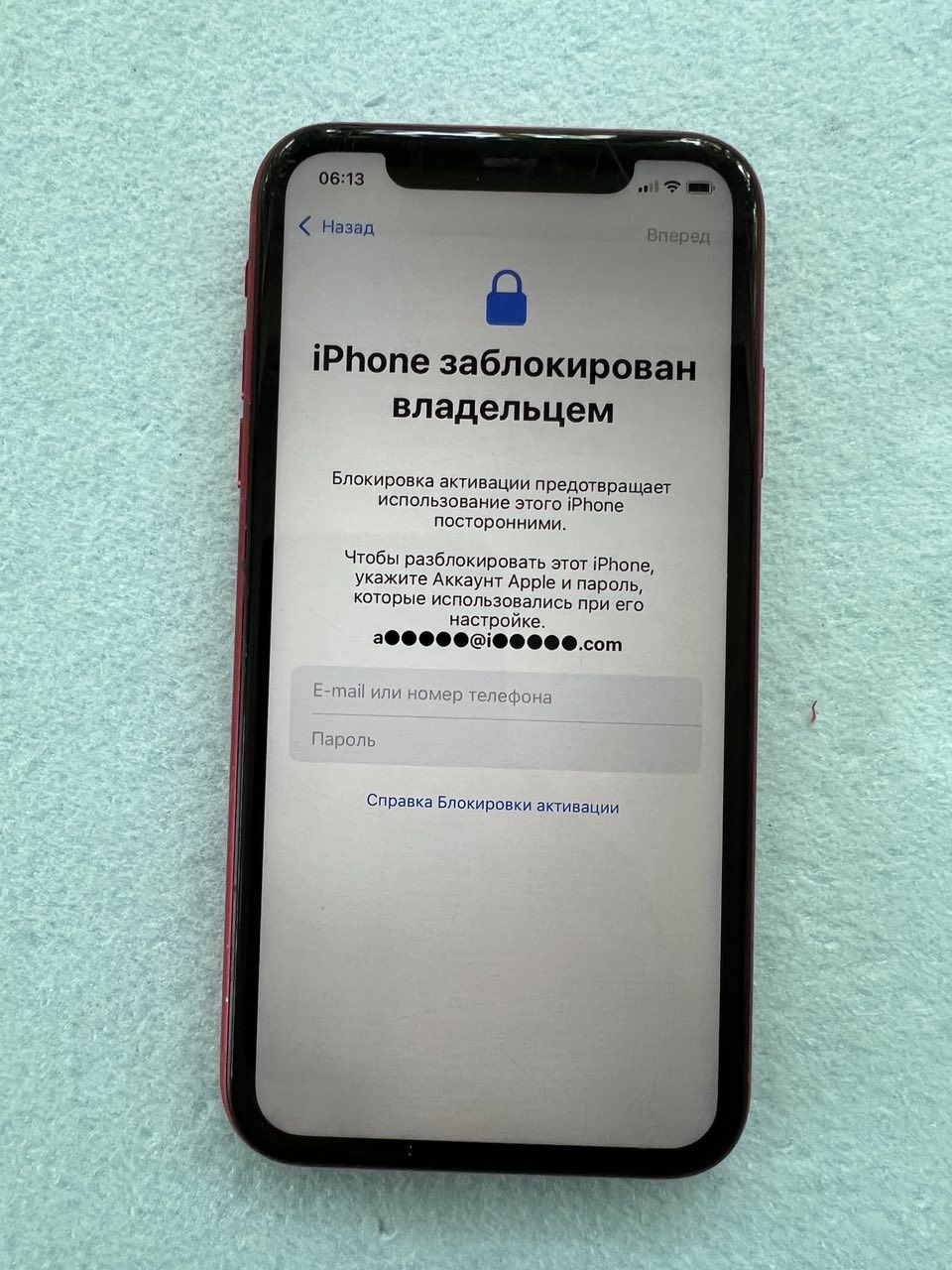 iPhone 11 64gb red царапины
