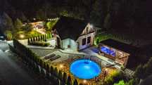 Wakacje  Domek w Zaciszu Harklowa letniskowy sauna, jacuz, basen