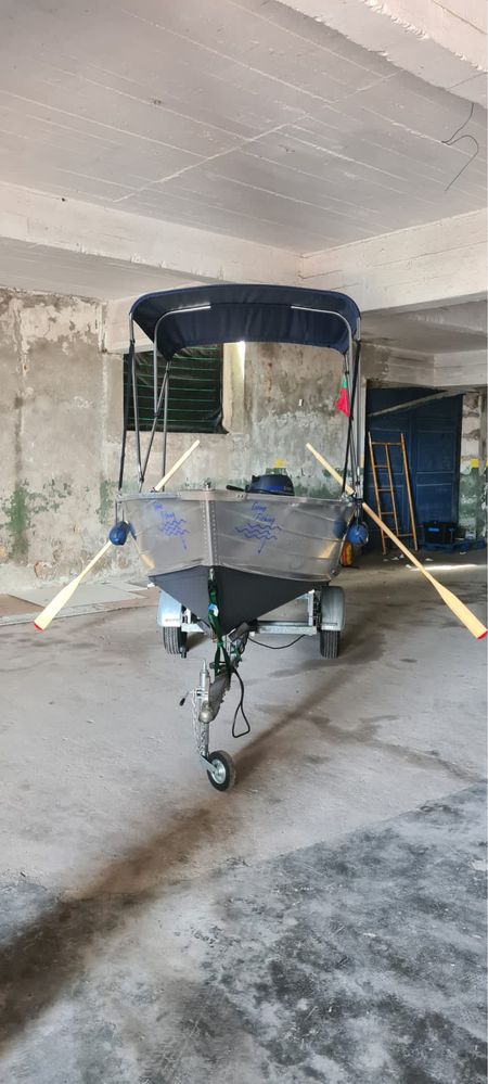Barco Aluminio Quicksilver 450 Motor 25HP