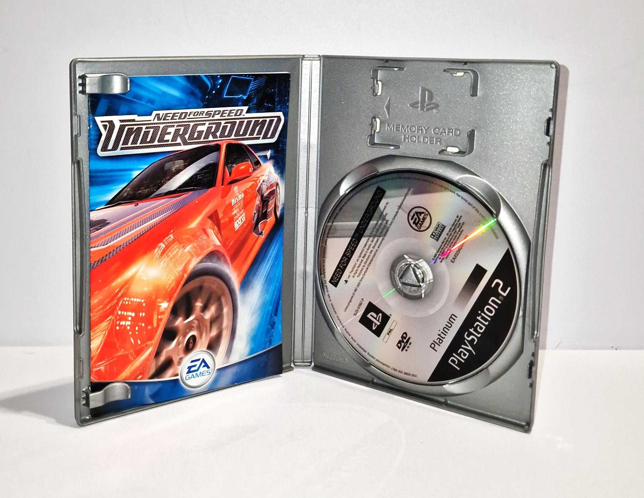Need for speed underground PS2 3XA