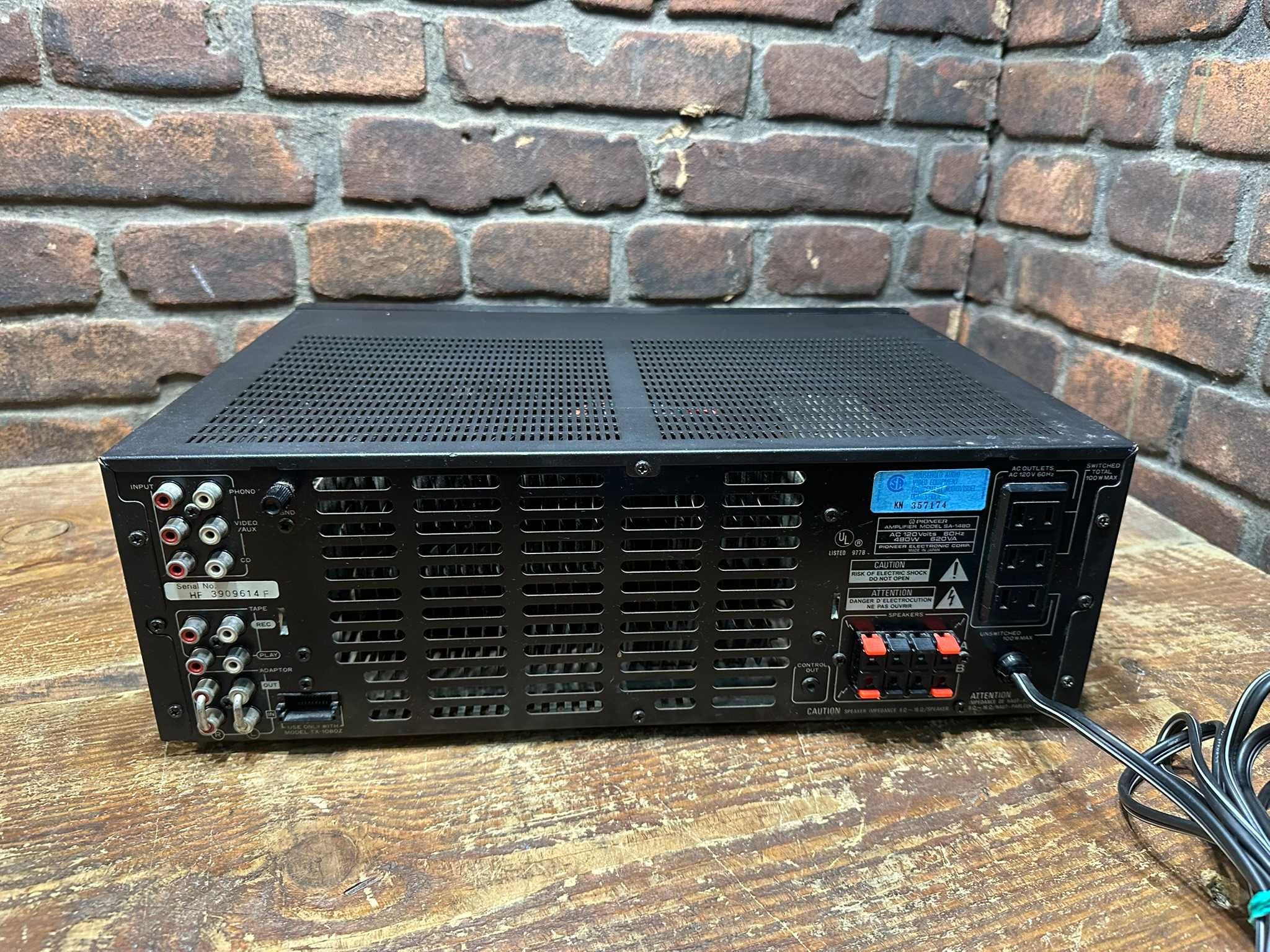 Wzmacniacz z Korektorem Pioneer  SA-1480