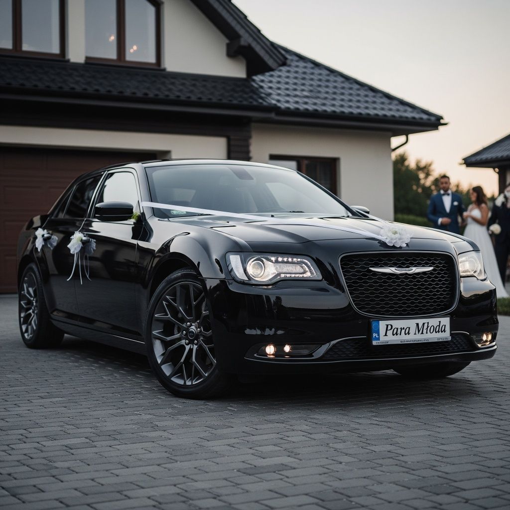 Auto do ślubu / Samochód do ślubu - Limuzyna Chrysler 300S