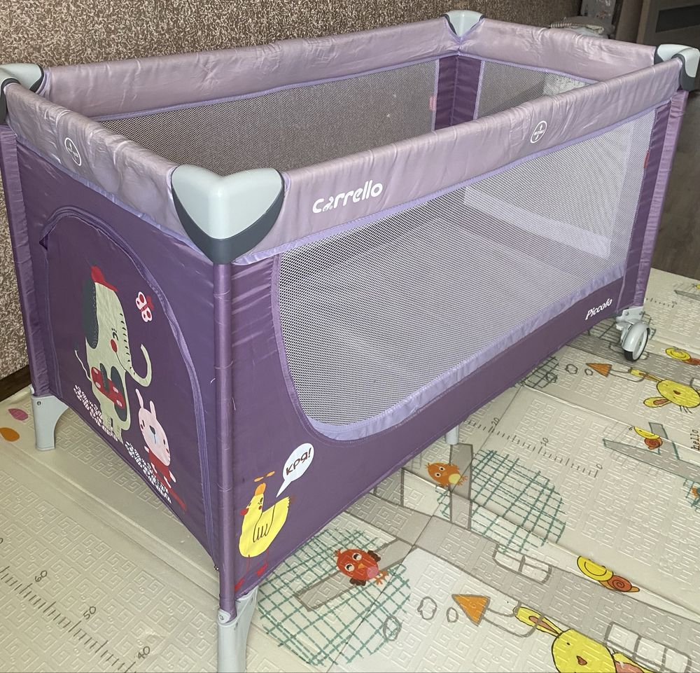 Манеж кроватка carrello