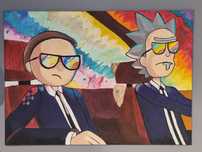 obraz / Rick and Morty