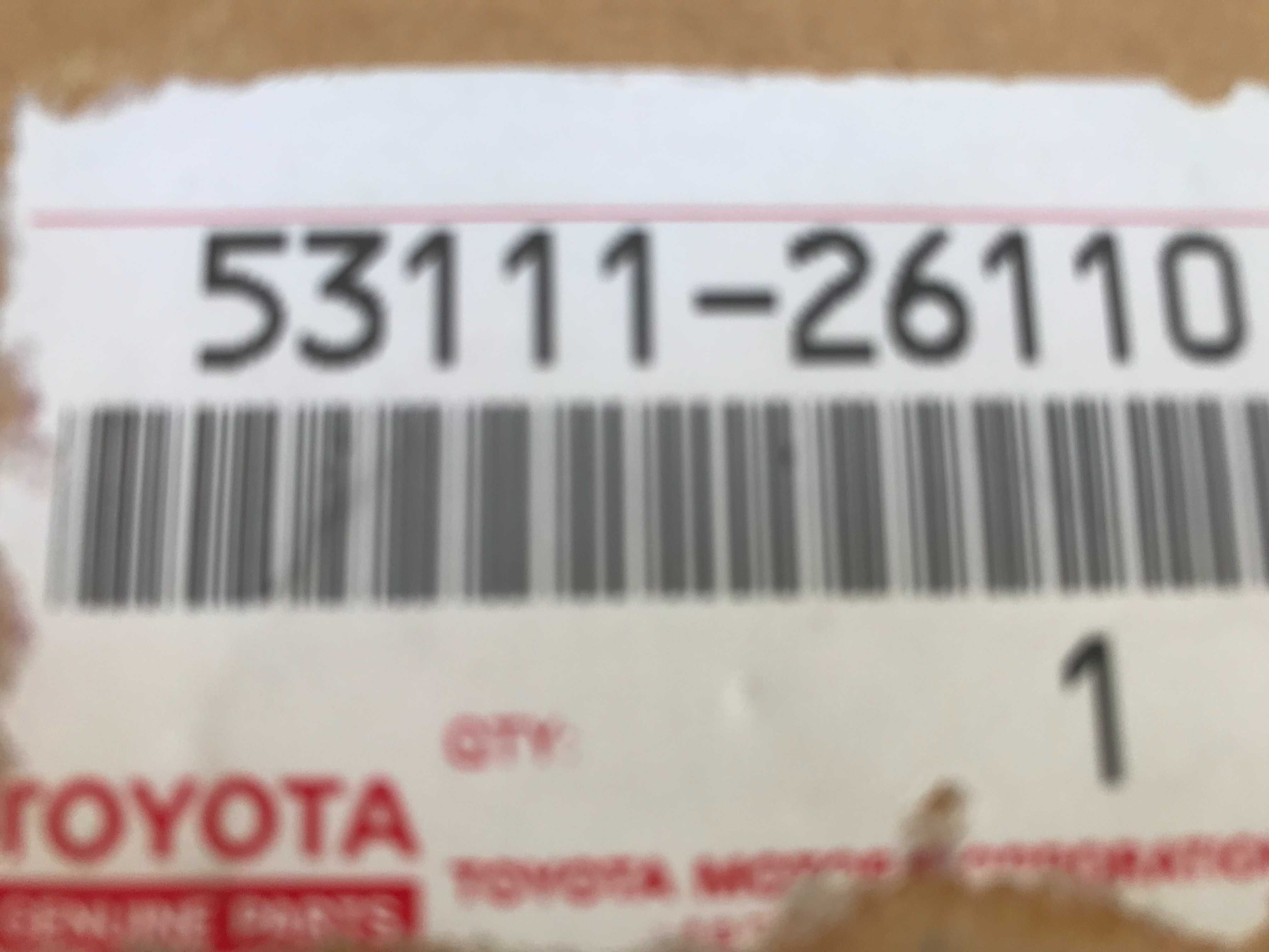 Grelha de Radiador para Toyota Hiace