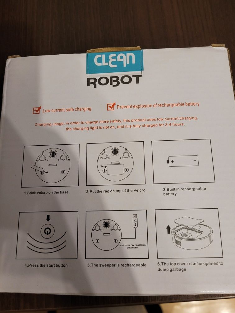 Robót sprzątający inteligenty robot