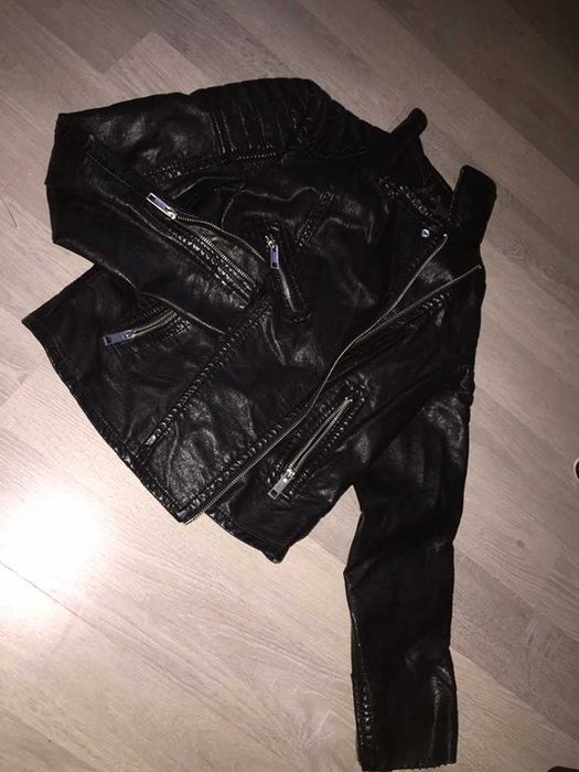 kurtka skórzana damska