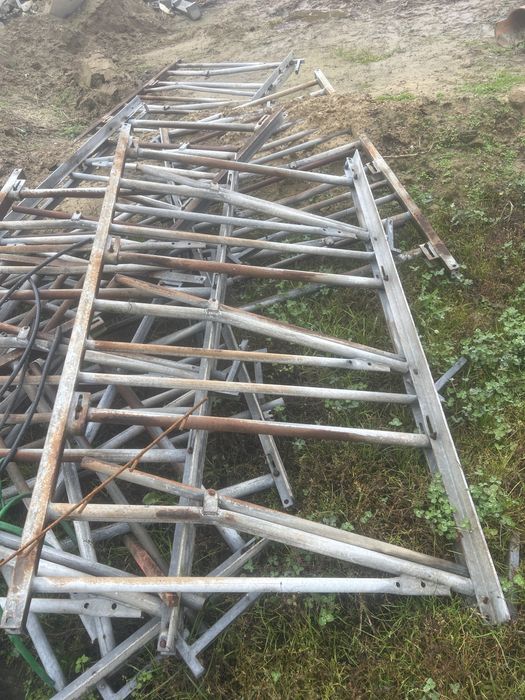 Wygrodzenia dla bydla , drabina paszowa ocynk masywna