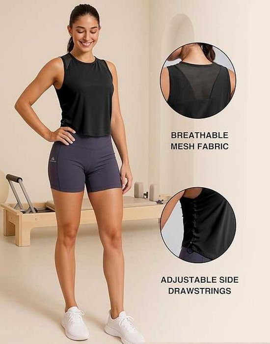 Pioneer Camp Damski tank top na lato, sportowy top bez rękawów