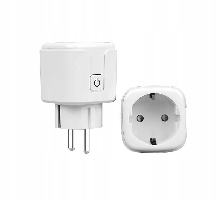Gniazdko Wifi Smart Home Tuya Pomiar Zużycia Prądu