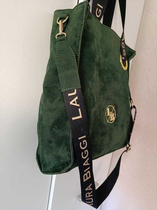 Жіноча сумка тоут італійського бренду Laura Biaggi