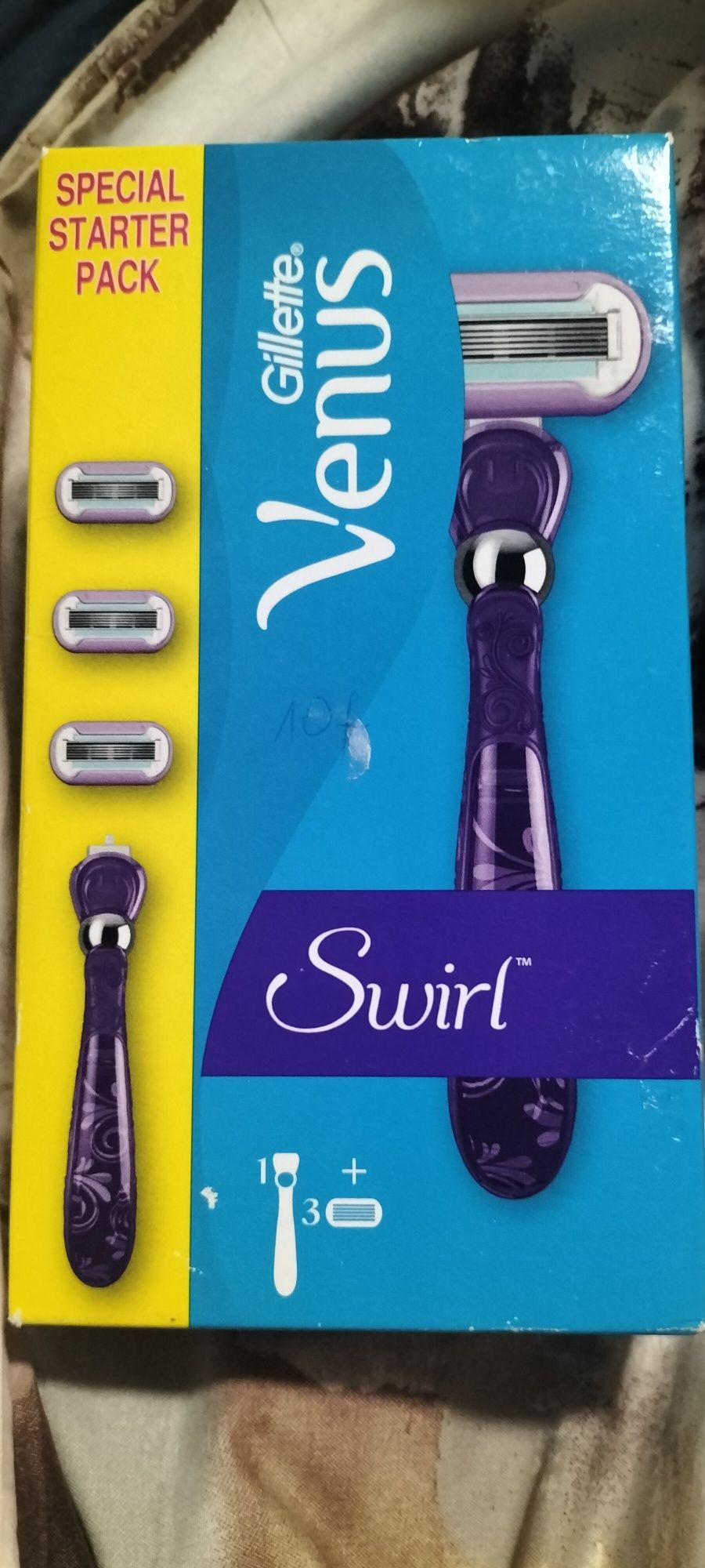 Gillette Venus Starter Pack Zestaw Maszynka Do Golenia + 3 wkłady
