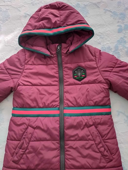 Дитяча зимова куртка-пальто Barbarris на Thinsulate р. 134