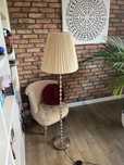 Lampa stojaca metalowa