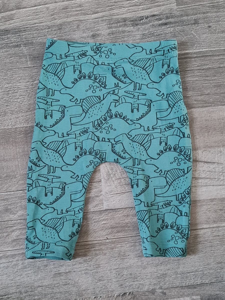 Legginsy spodnie w dinozaury rozm 62