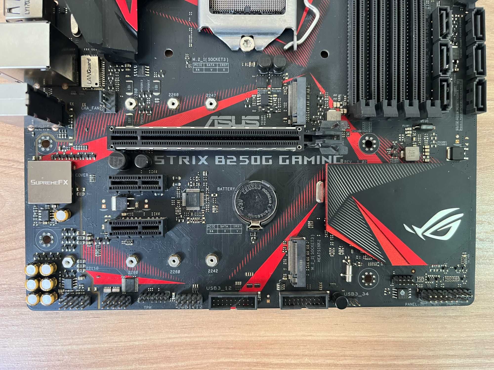 ТОП! Материнская плата ASUS STRIX B250G GAMING s1151 DDR4 XEON Support