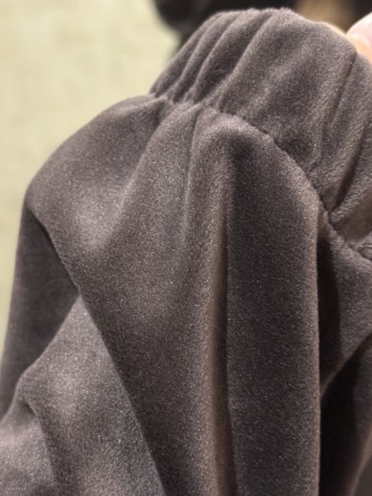 Шоколадний велюровий костюм