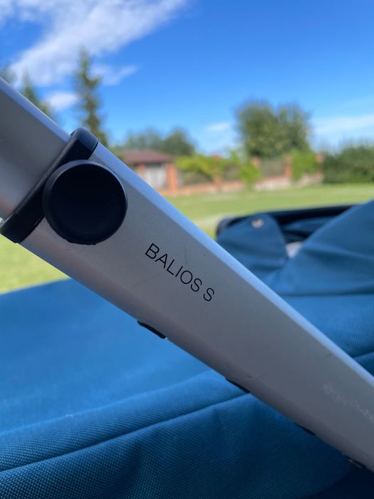 Wózek cybex balios s lux river blue gondola i spacerówka