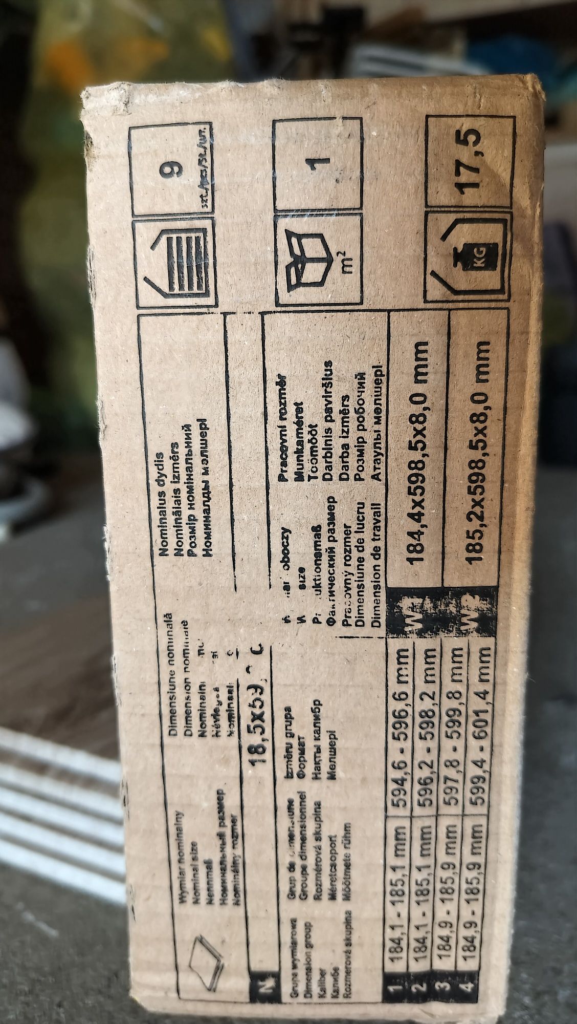 Cersanit gres szkliwiony drewnopodobny italianwood beżowy Beige blat