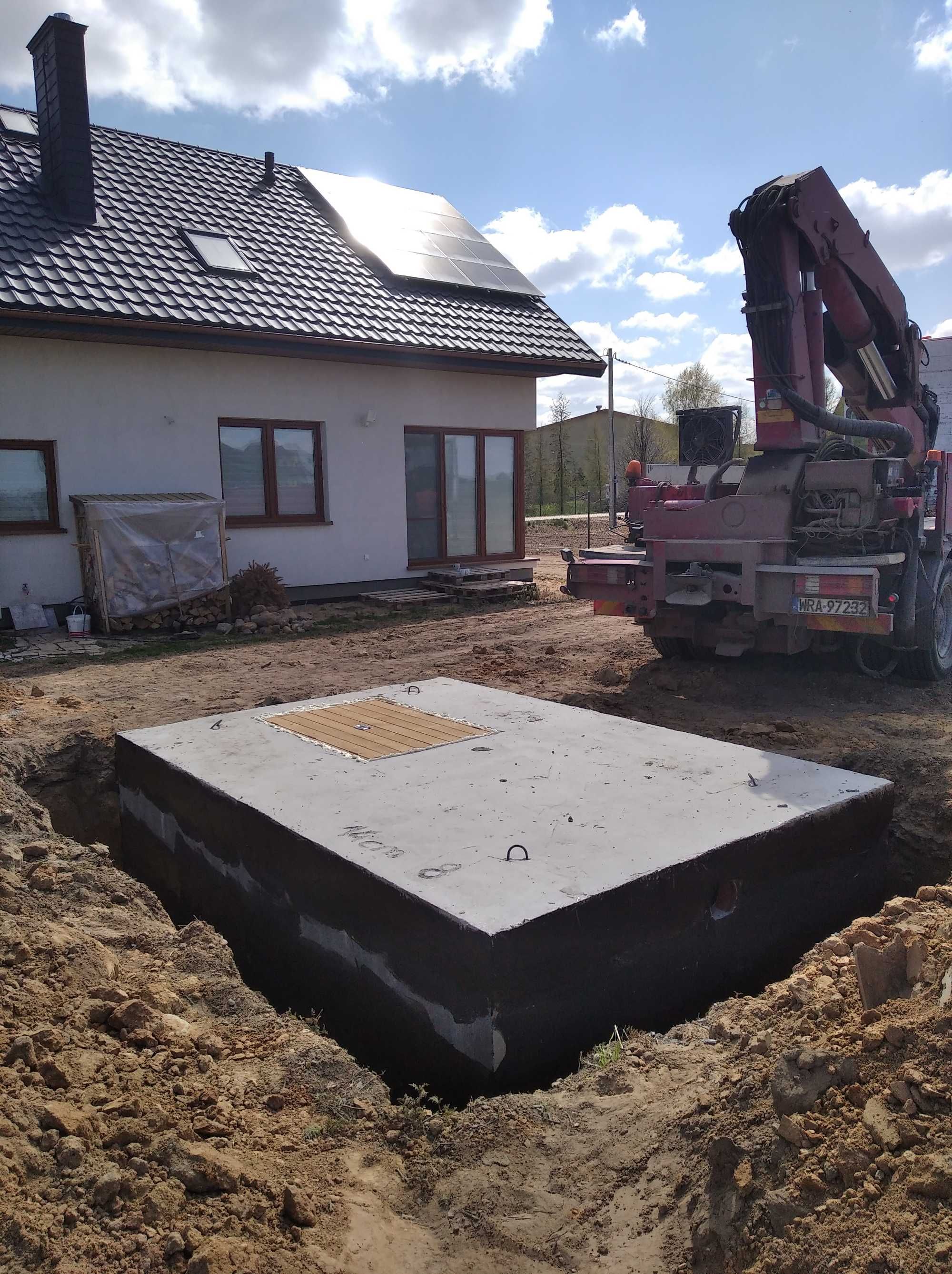 Zbiornik betonowy 12m3, piwnica, ziemianka, schron