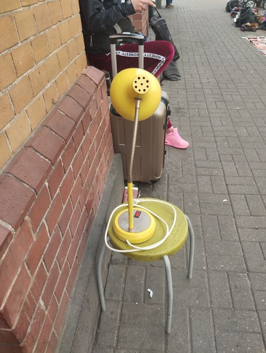 Lampa stojąca z PRL