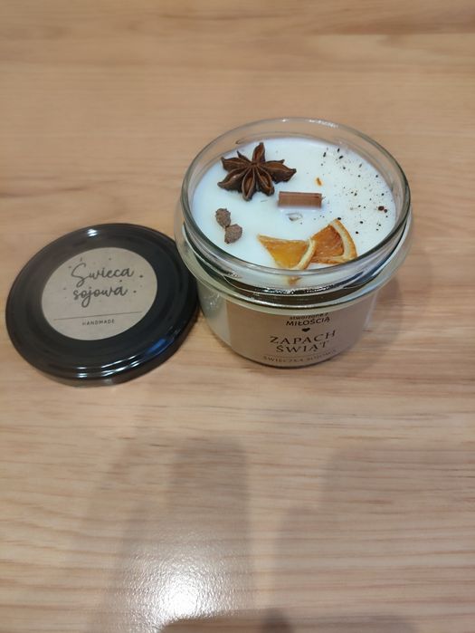 Świeczki sojowe świece zapachowe handmade 235 ml