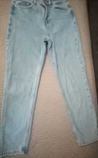 Niebieskie spodnie damskie rozmiar 34