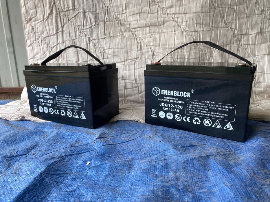 Akumulator *ENERBLOCK AGM-GEL Hybrid*12V 120Ah*KAMPER-łódz-Magazyn-UPS