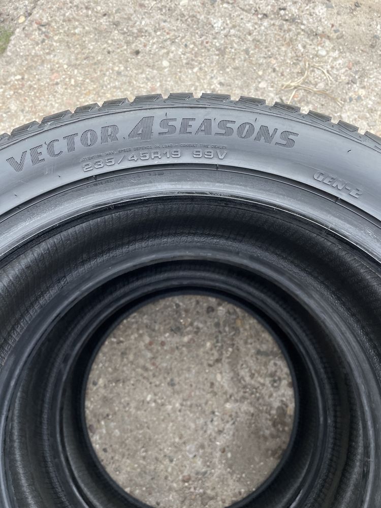 Opony Goodyear 235/45r19 99V Vector 4 Seasons Gen-2 - 1szt z rantem
