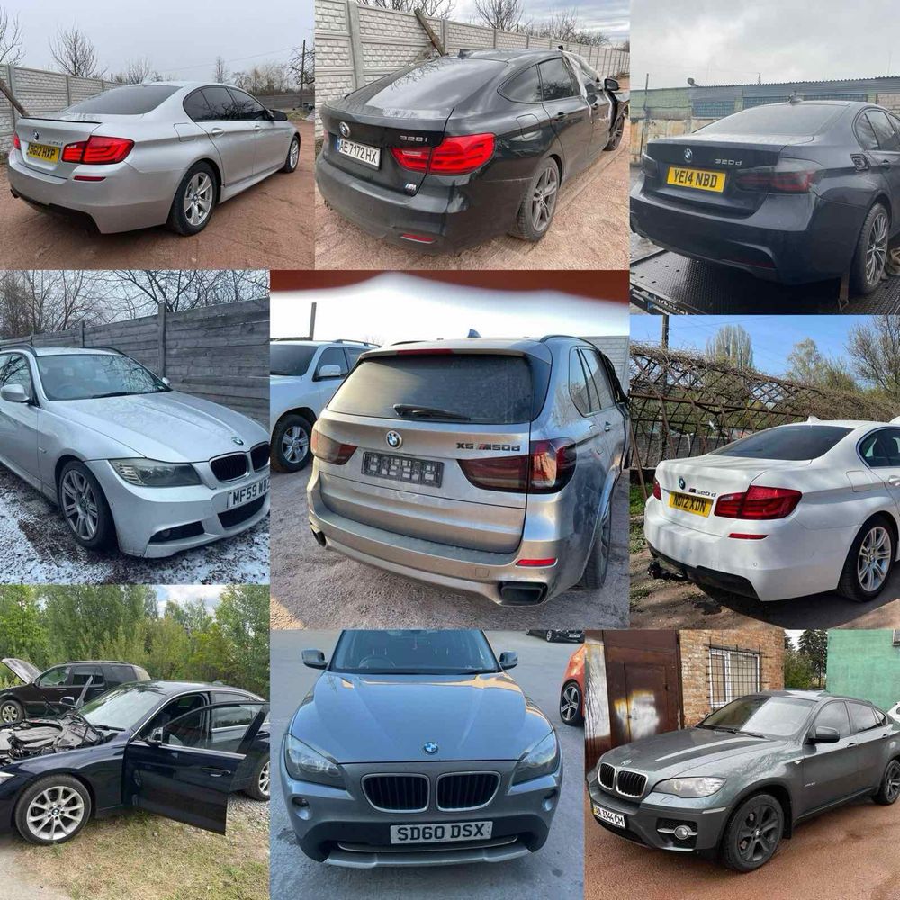 Двері передні задні ліві праві BMW F10, F30,F15,E71 E90  двери дверь