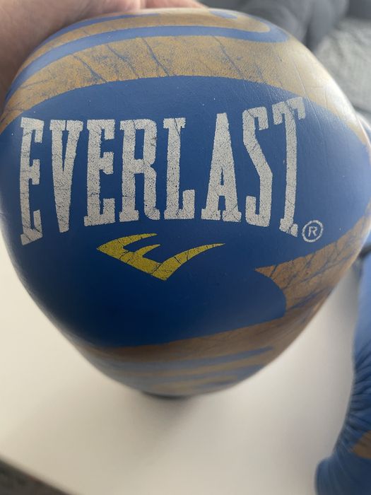 Боксерские перчатки everlast сниие 8 унций б/у