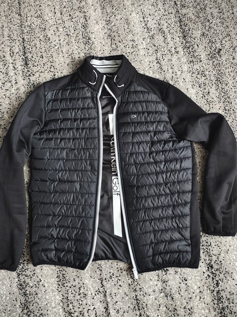 Calvin KLEIN Golf  pikowana kurtka  oryginalna L