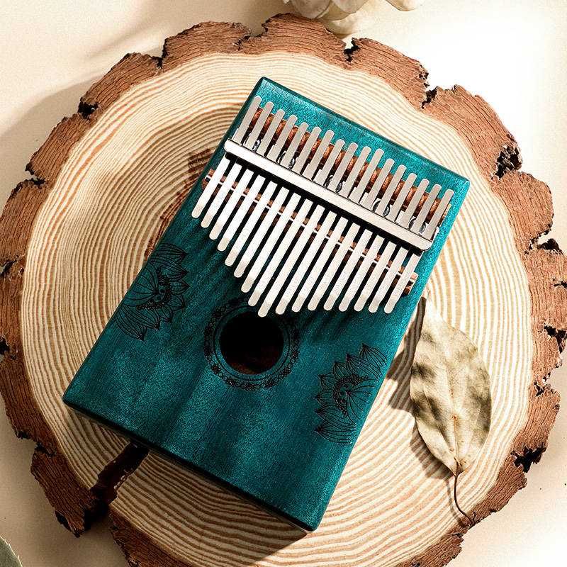 Kalimba Hluru KHG-Blue kalimba 17 głosowa