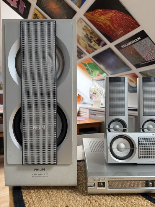Kino domowe Philips LX700/22S 5.1 + DVD kolumny głośniki subwoofer