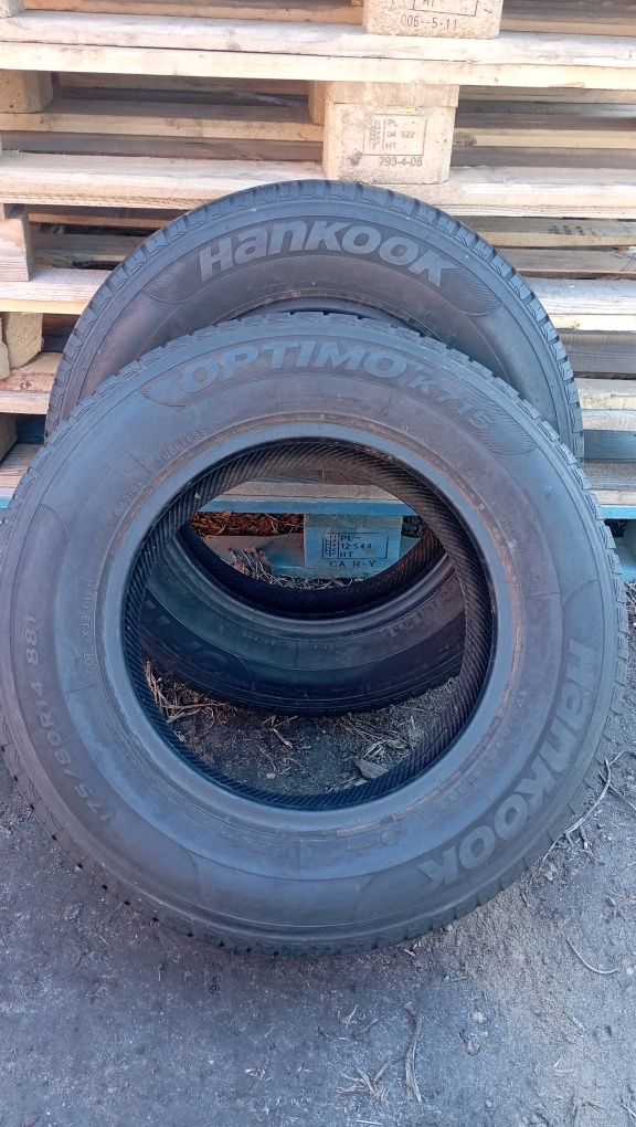 Hankook 175 80 r14 2шт шини  б'у гума резина з Європи