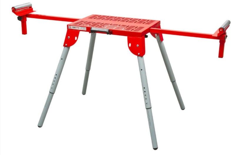 Suporte / Bancada portátil e dobrável p/ serra de esquadria HOLZMANN