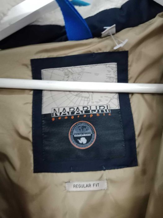 Kurtka męska granatowa zimowa Napapijri rozmiar XL