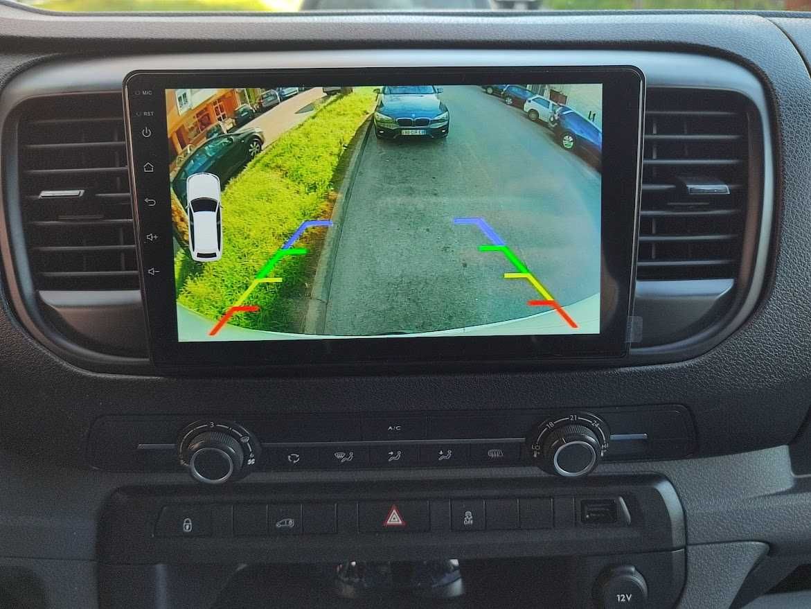 Auto rádio Toyota Proace Peugeot Expert Citroen  Android GPS Bluetooth