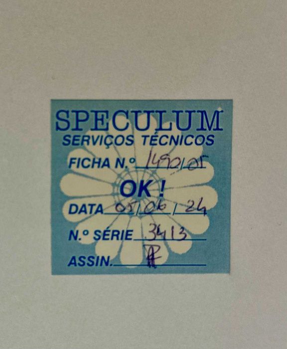 Tabela / Escala Optométrica / Oftalmológica