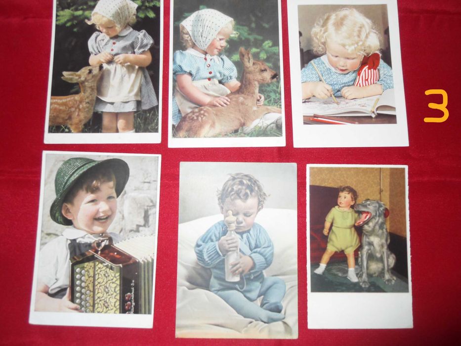 Postais antigos dos anos 50