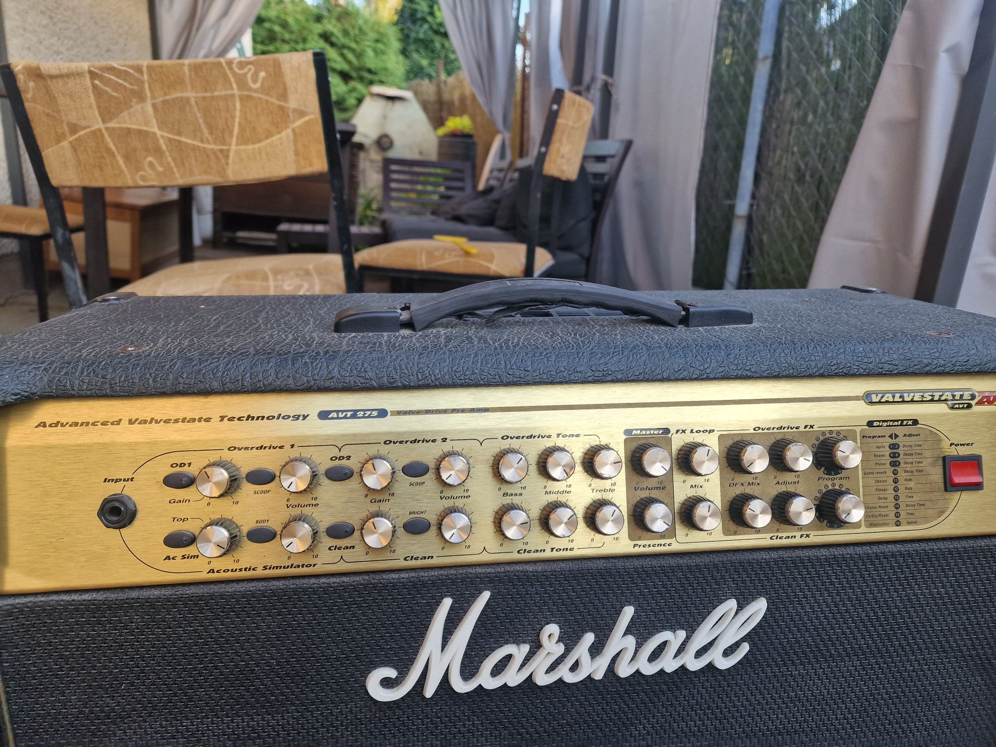Marshall AVT 275 wzmacniacz