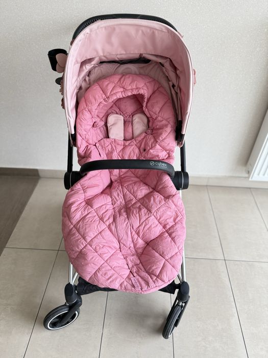 Cybex Snogga 2 Magnolia Pink różowy śpiworek do wózka spacerówki
