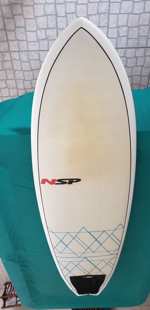 Prancha Surf NSP 7"4 (50lts), Epoxy mod Fish